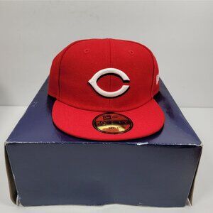 Cincinnati Reds MLB Authentic New Era Red Baseball Cap Size 6 48.3 cm NIB
